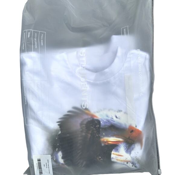 Students Golf Eagle Season Crew Sweater-Size Large-White-NWT - Picture 10 of 10